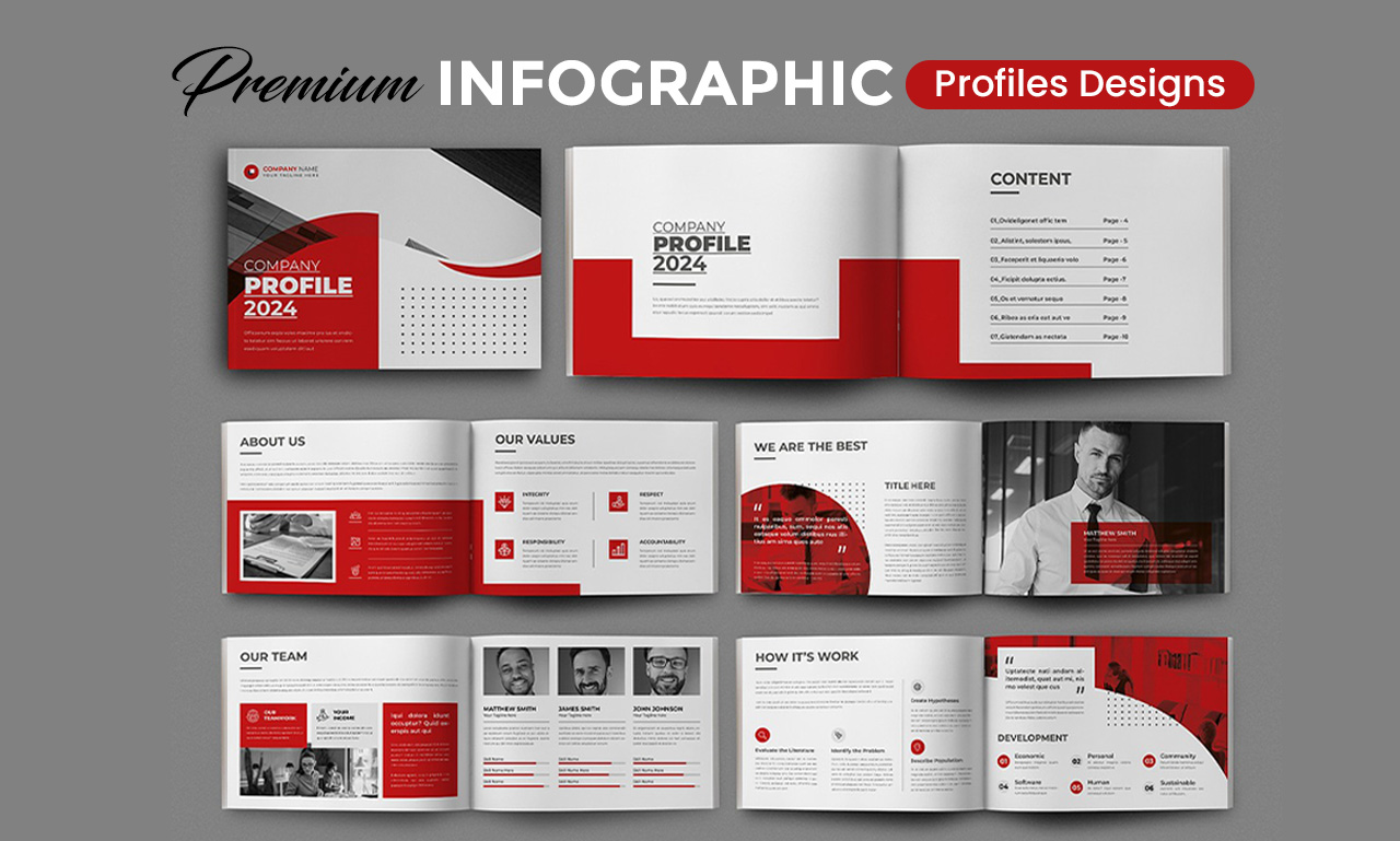 Company profile and brochure design